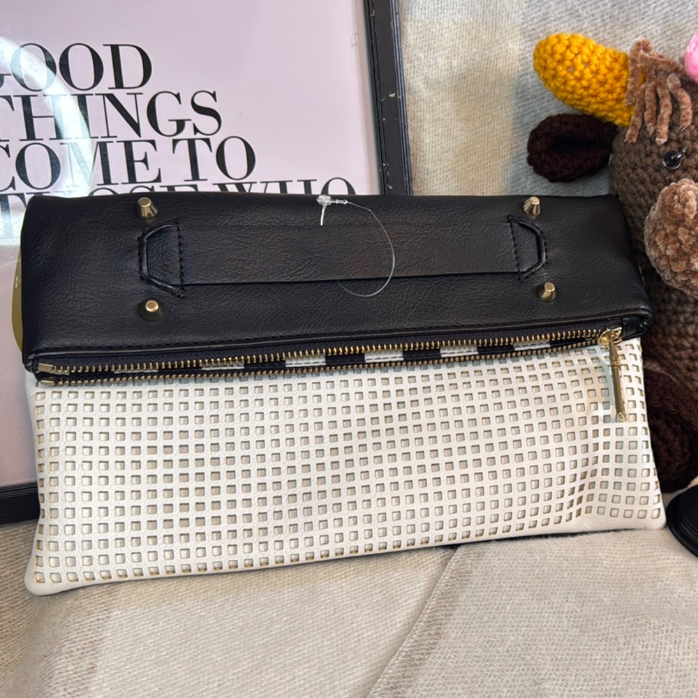 Black and White Clutch